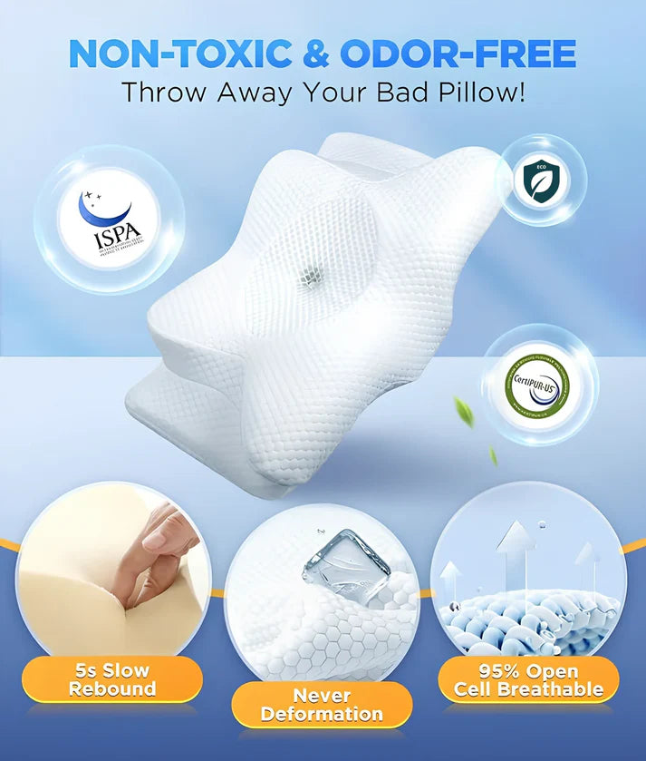 CozySleep® Memory Foam Neck Pillow