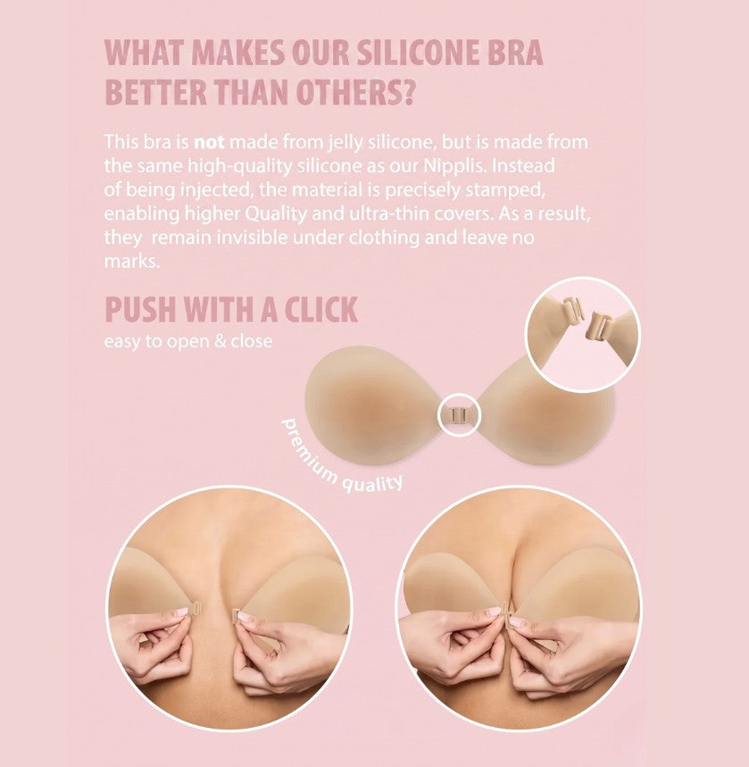 Nipply Silicone Bra (Buy 1 Get 1)