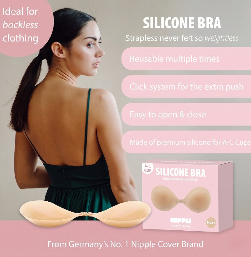 Nipply Silicone Bra (Buy 1 Get 1)