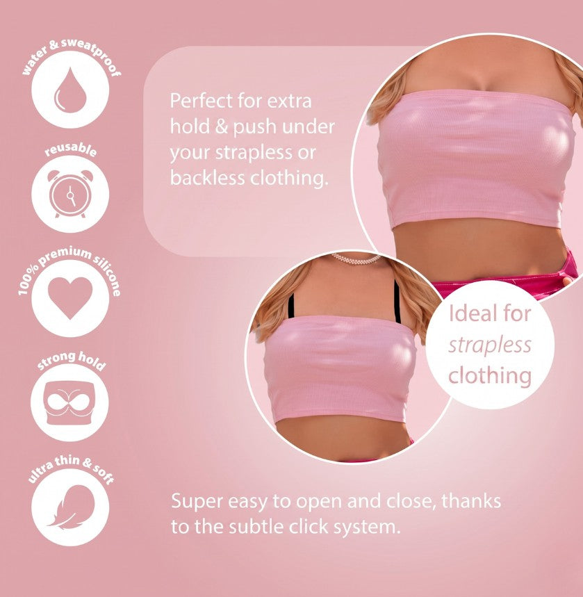 Nipply Silicone Bra (Buy 1 Get 1)