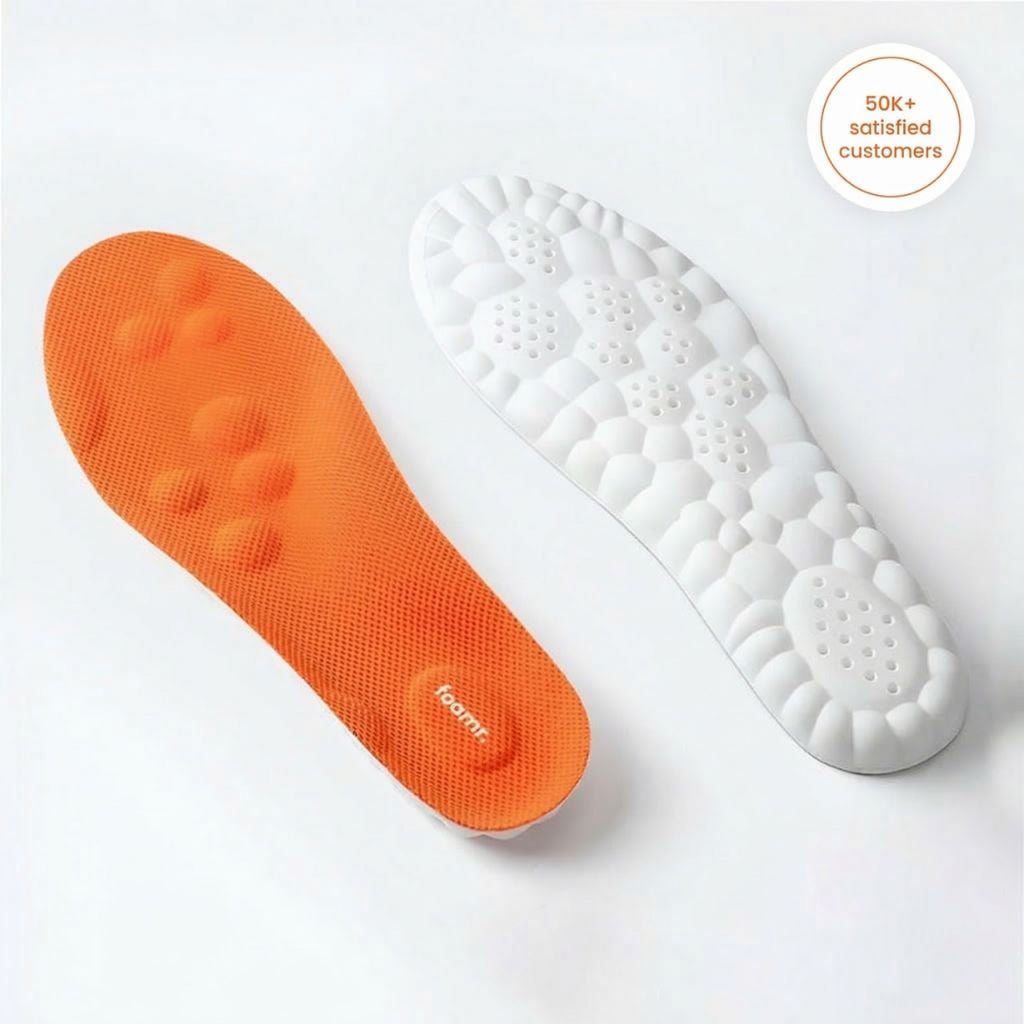 Foamer® Massage Insoles - Relieves Heel Spurs & Plantar Fasciitis