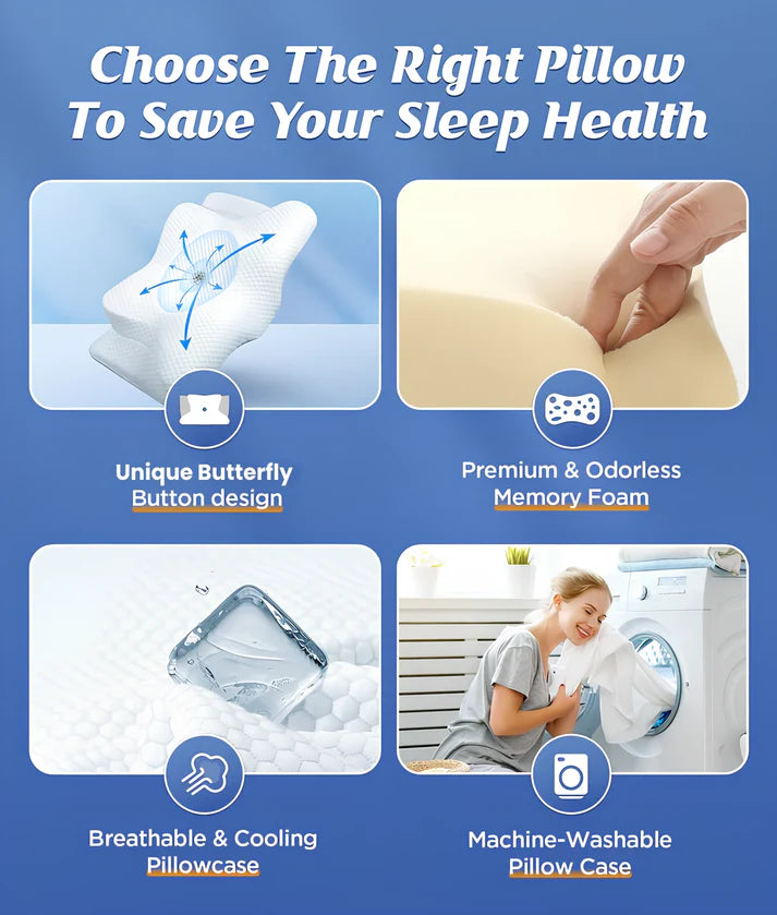 CozySleep® Memory Foam Neck Pillow