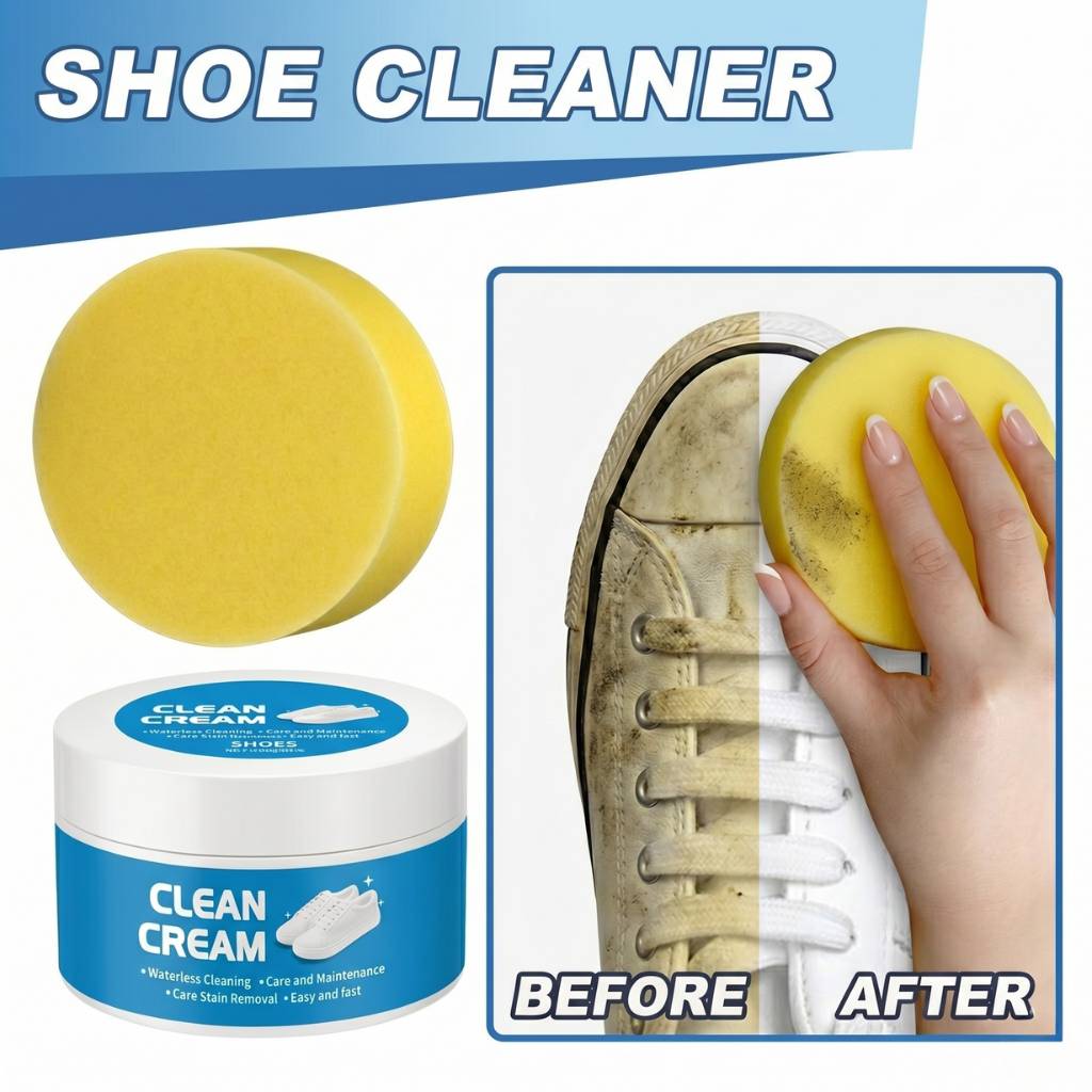 CleanCream® - Multipurpose Instant Shoe Cleaner (Brightening Formula)