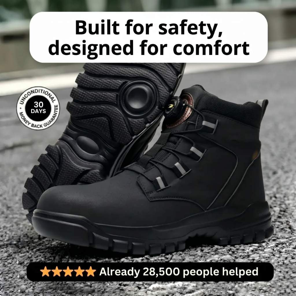 TitanPro™ Steel Toe - Work Safety Boots