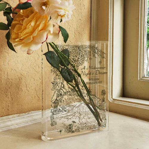 A Midsummer Night's Dream Acrylic Book Vase