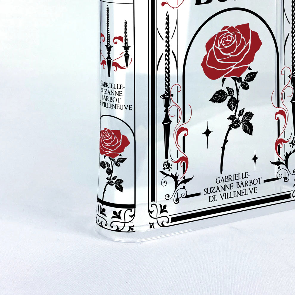 Beauty and the Beast Acrylic Book Vase - II