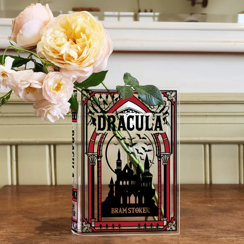 Dracula Acrylic Book Vase - Colorful