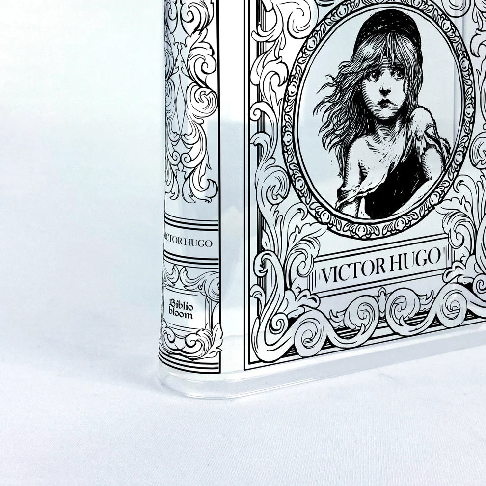 Les Misérables Acrylic Book Vase