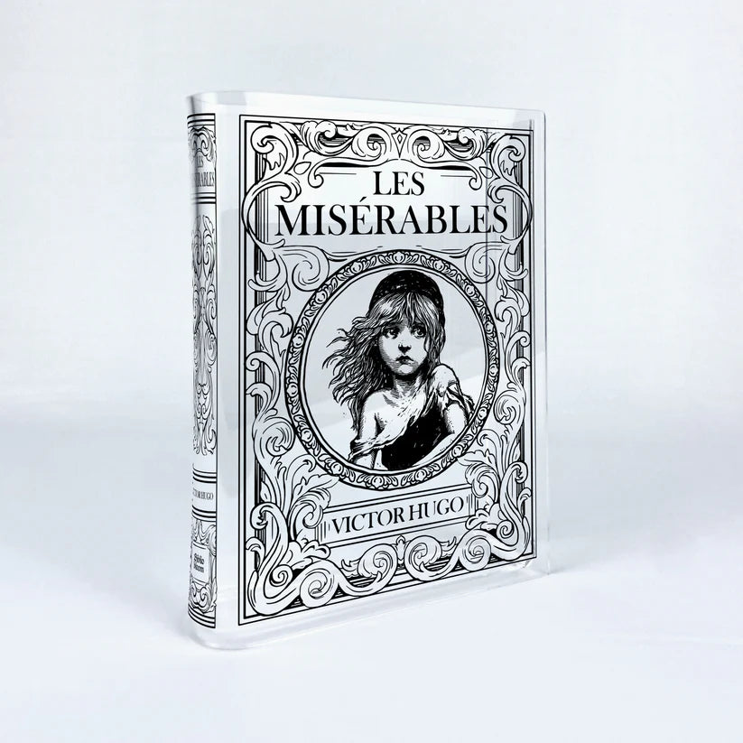 Les Misérables Acrylic Book Vase