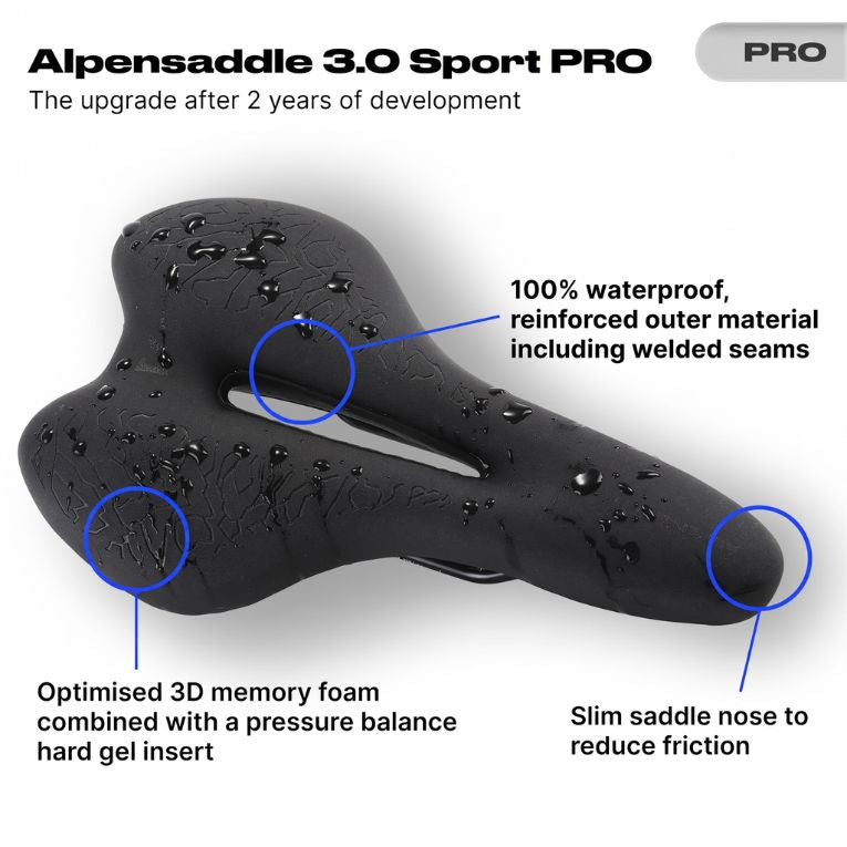 Alpensaddle 3.0 Sport Comfort PRO