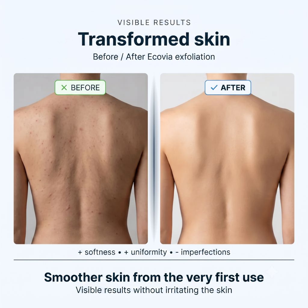 Ecovia exfoliating shower towel