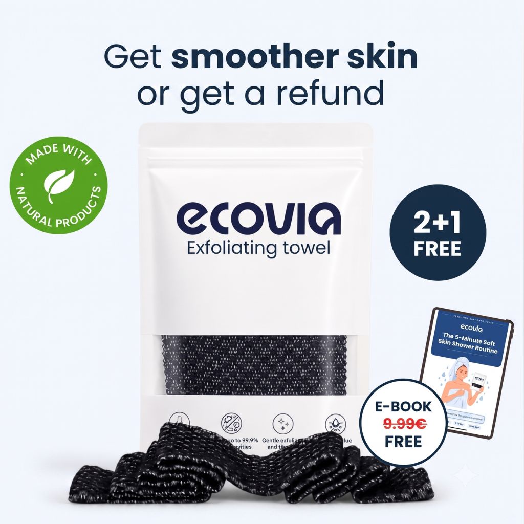 Ecovia exfoliating shower towel