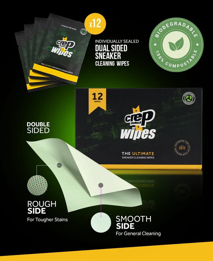 UltimateCure® Shoe Cleaning Wipes - 12 Pack